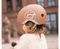Scoot & Ride Kask Ochronny XXS-S dla dzieci 1-5 lat Mocha - 1357023 - zdjęcie 8